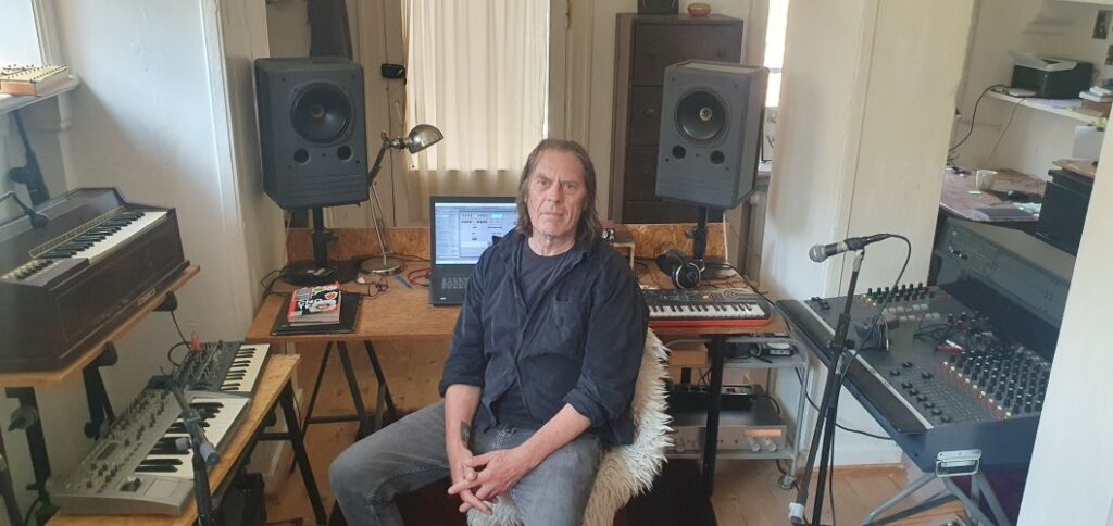 Morten Alsinger in his studio