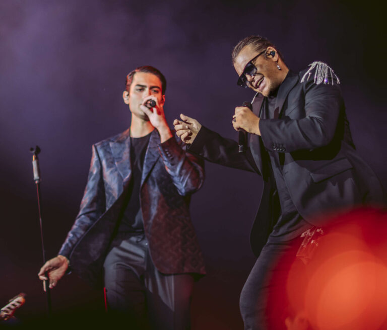 Matteo Bocelli and Lionel Richie